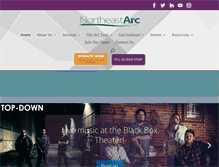 Tablet Screenshot of ne-arc.org